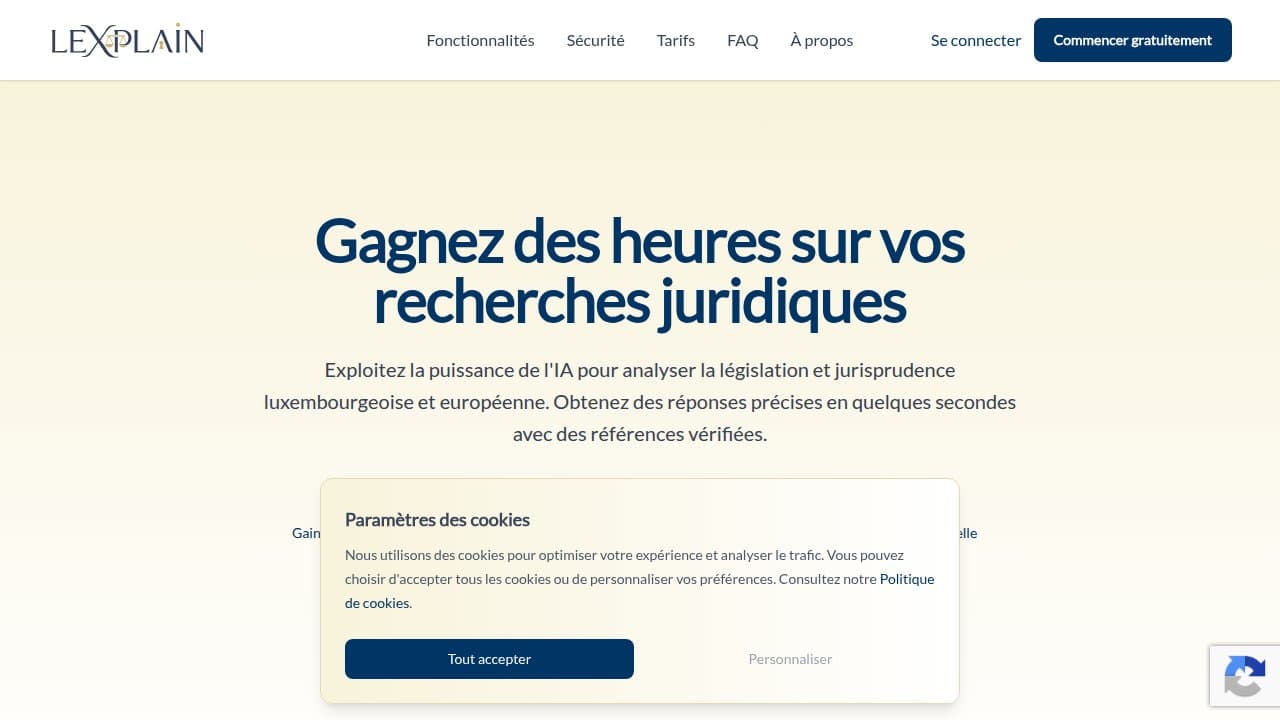 Lexplain - Product screenshot