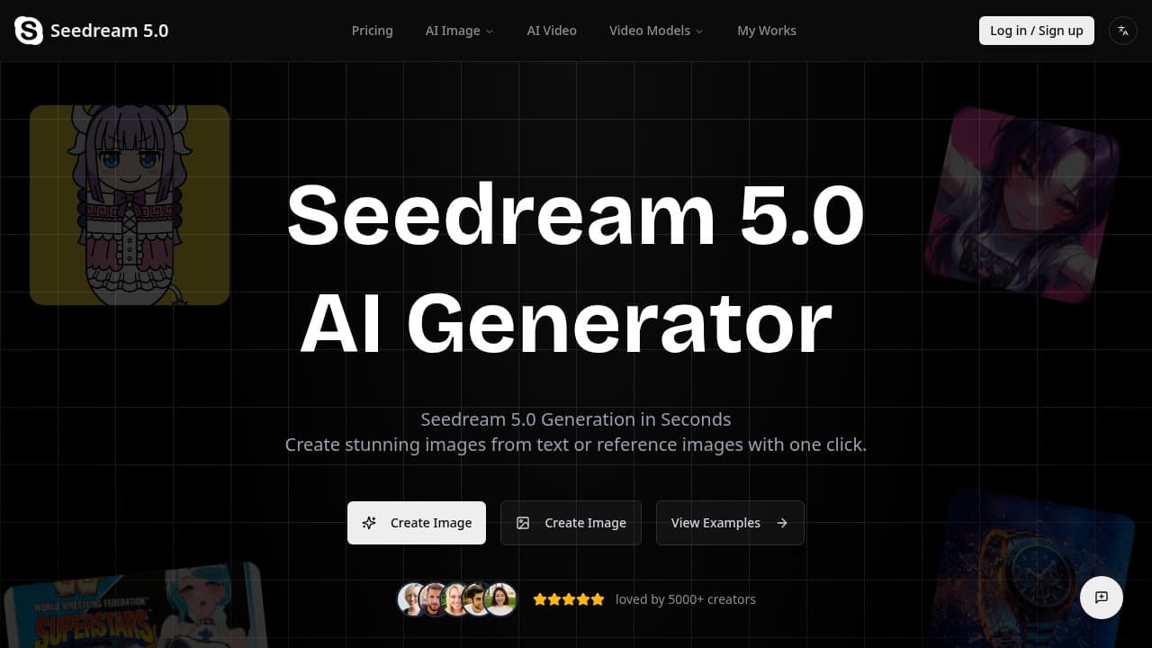 Seedream 5.0 - Product screenshot