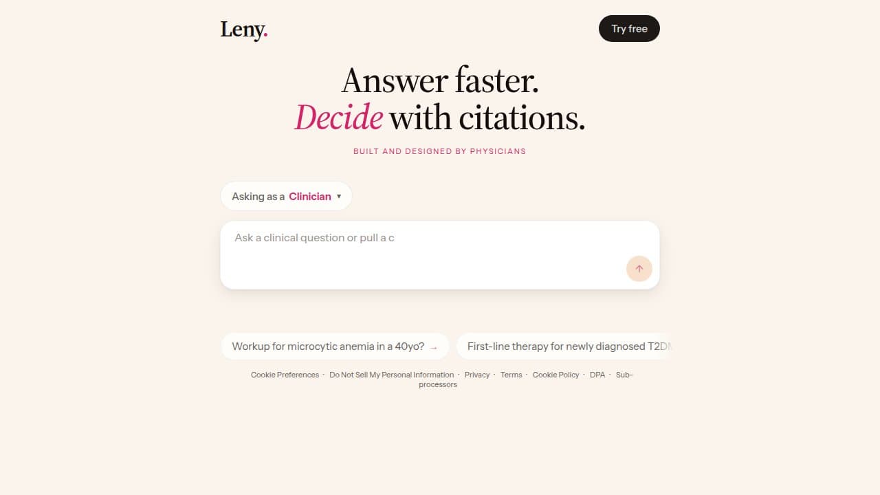 Leny - Product screenshot