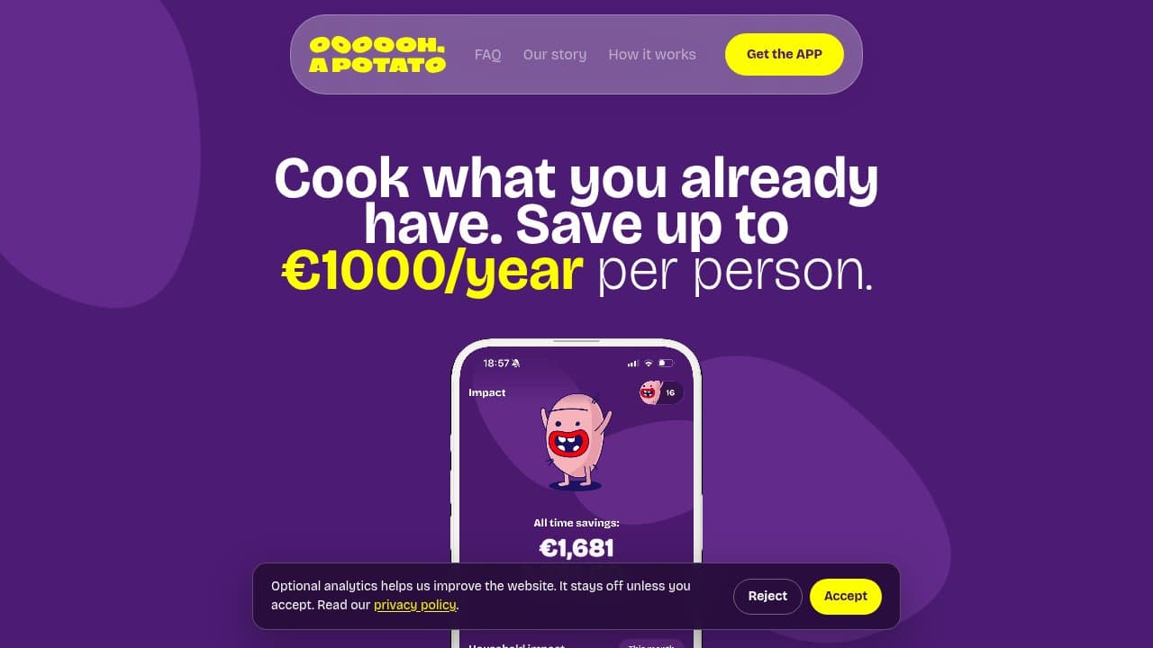 OH, a potato! - Product screenshot