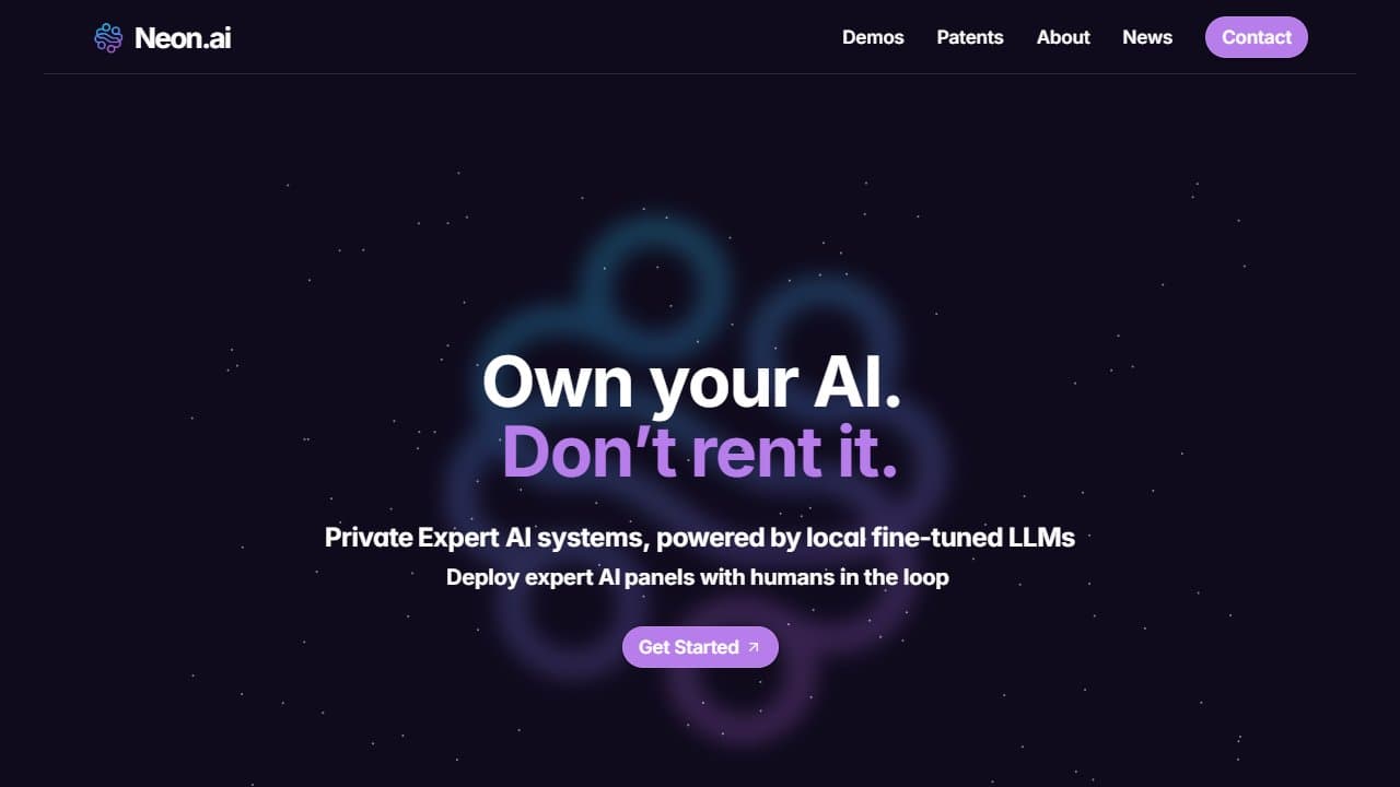 Neon.ai - Product screenshot