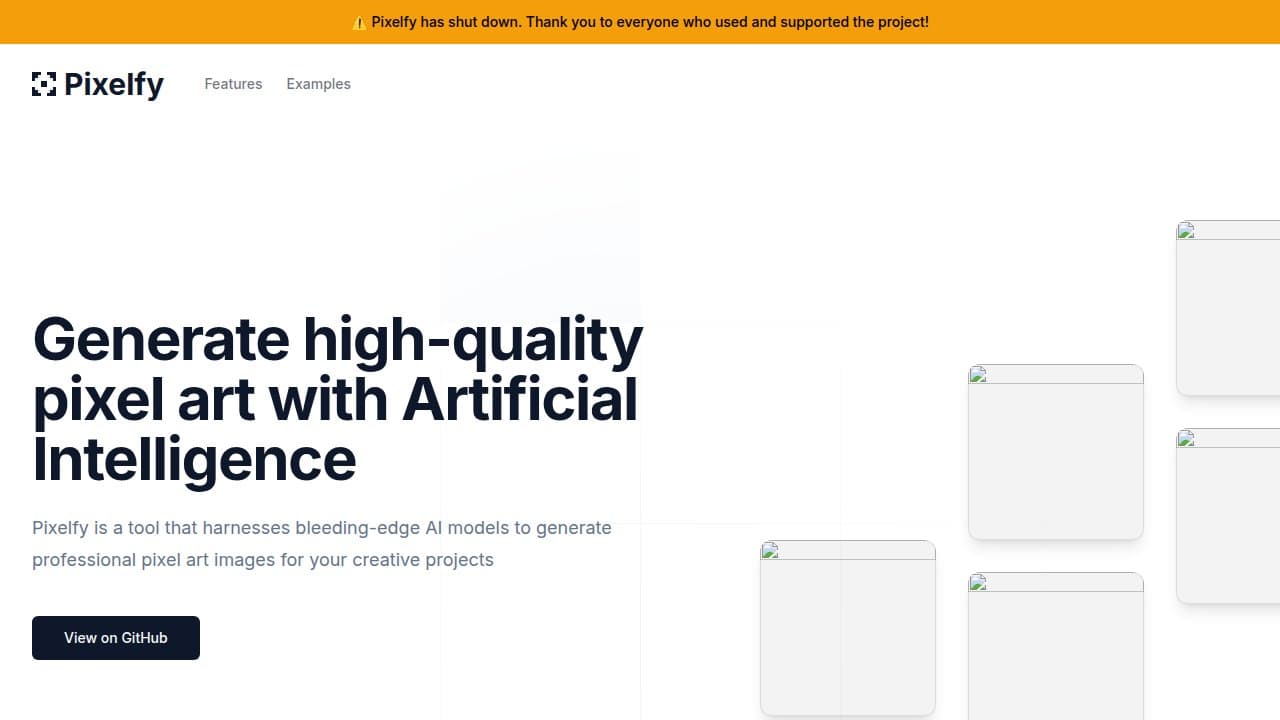 Pixelfy - Product screenshot
