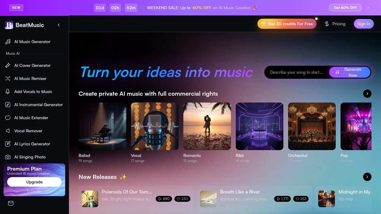 BeatMusic - Product screenshot