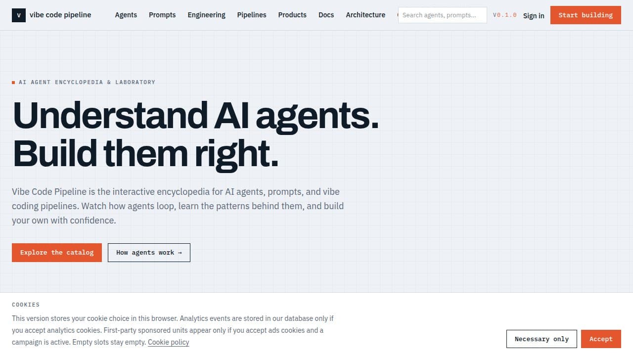 Vibe Code Pipeline - Product screenshot