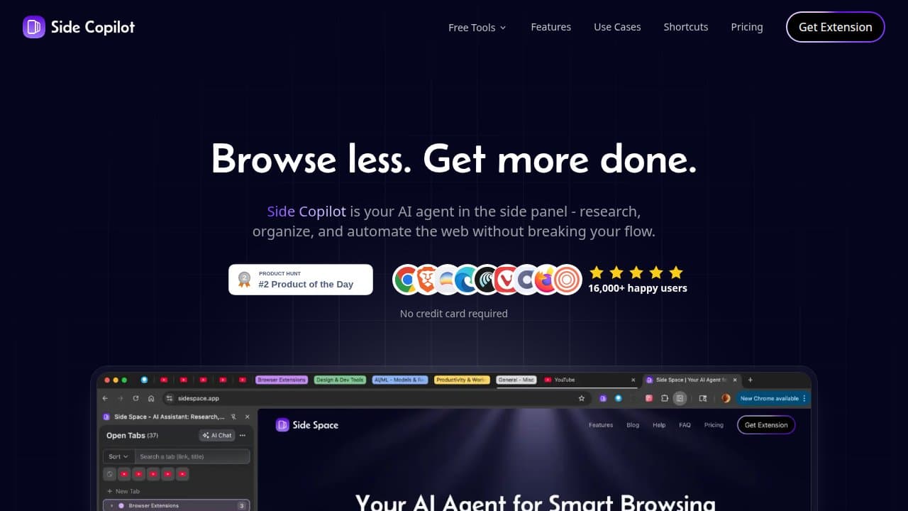 Side Copilot - Product screenshot