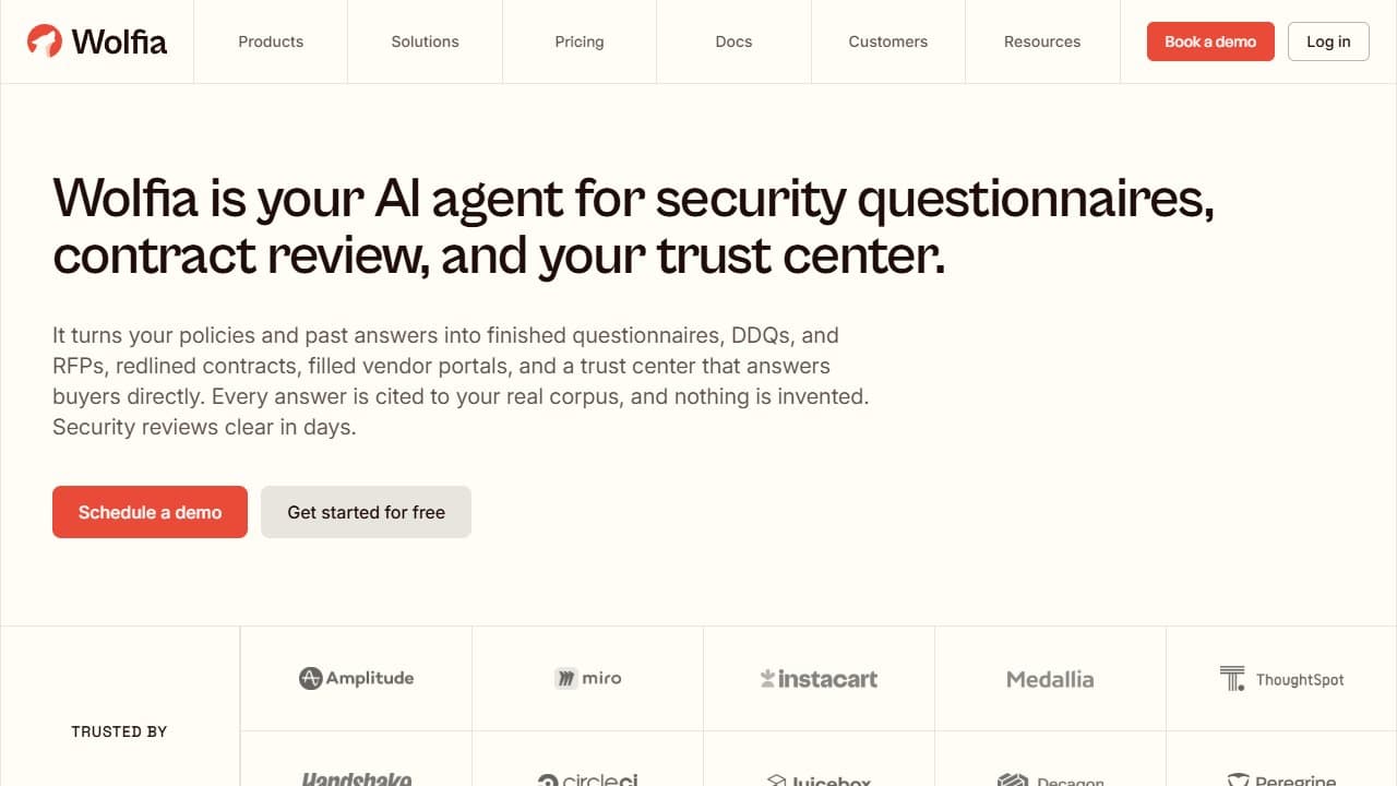Wolfia - Product screenshot