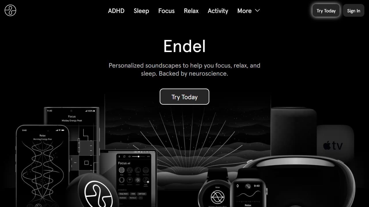 Endel - Product screenshot