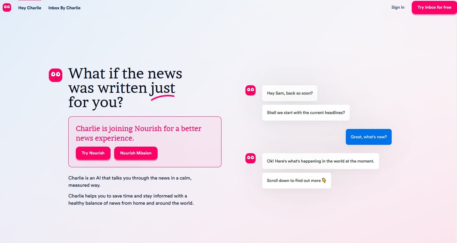 Charlie - Product screenshot