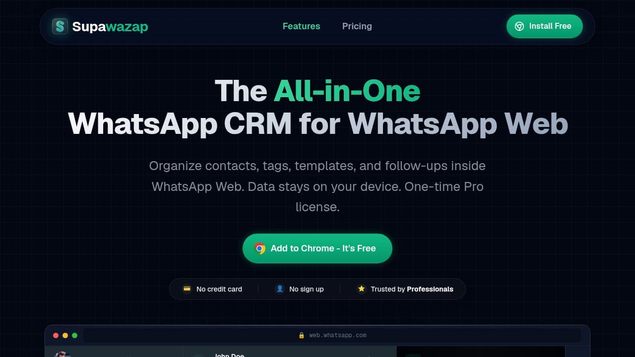 Supawazap - Product screenshot