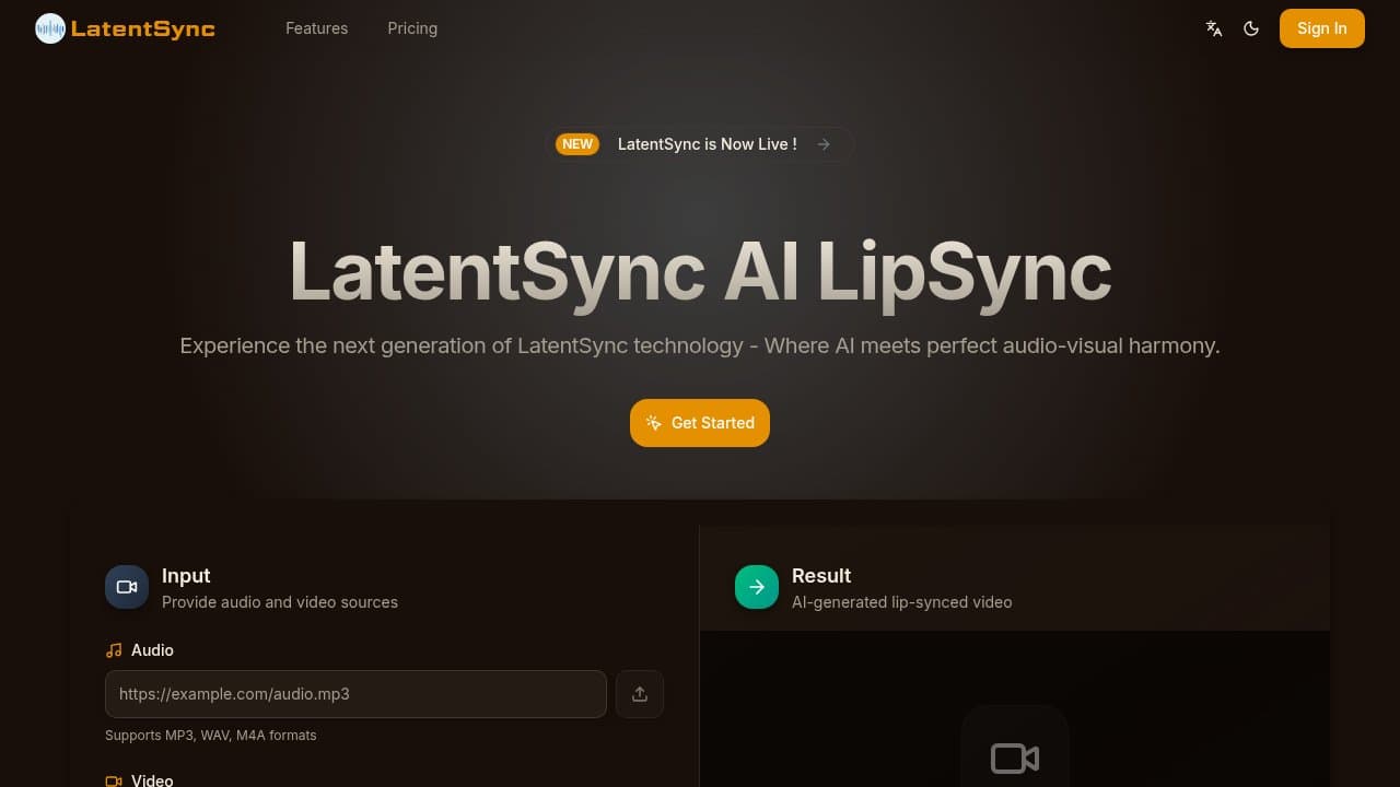 LatentSync - Product screenshot