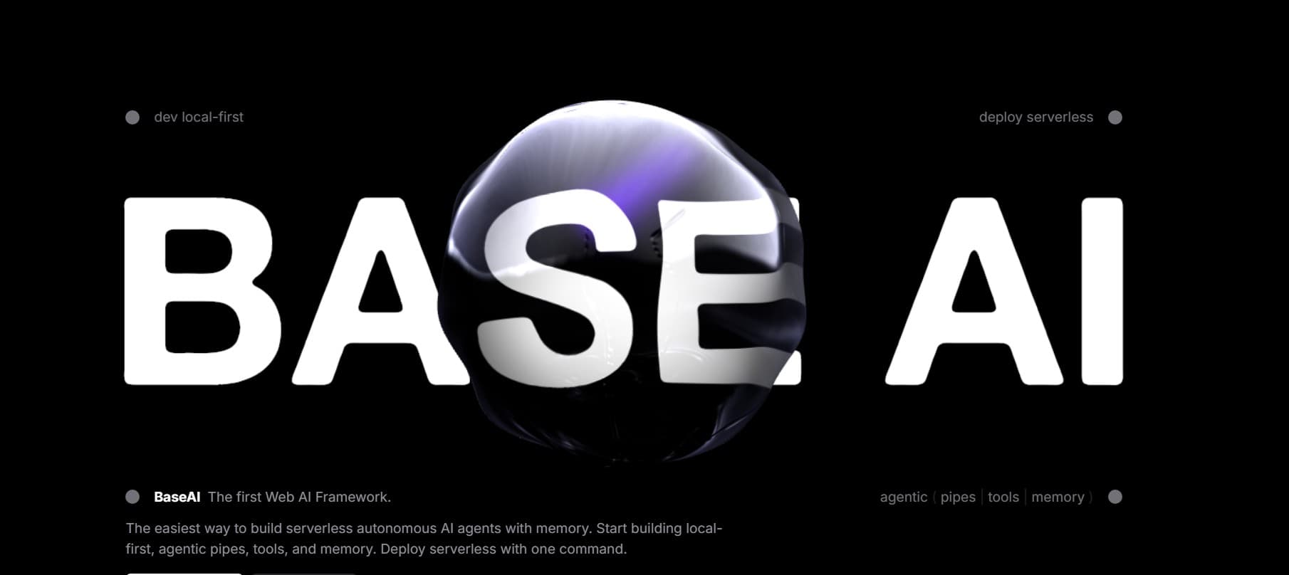 BaseAI - Product screenshot