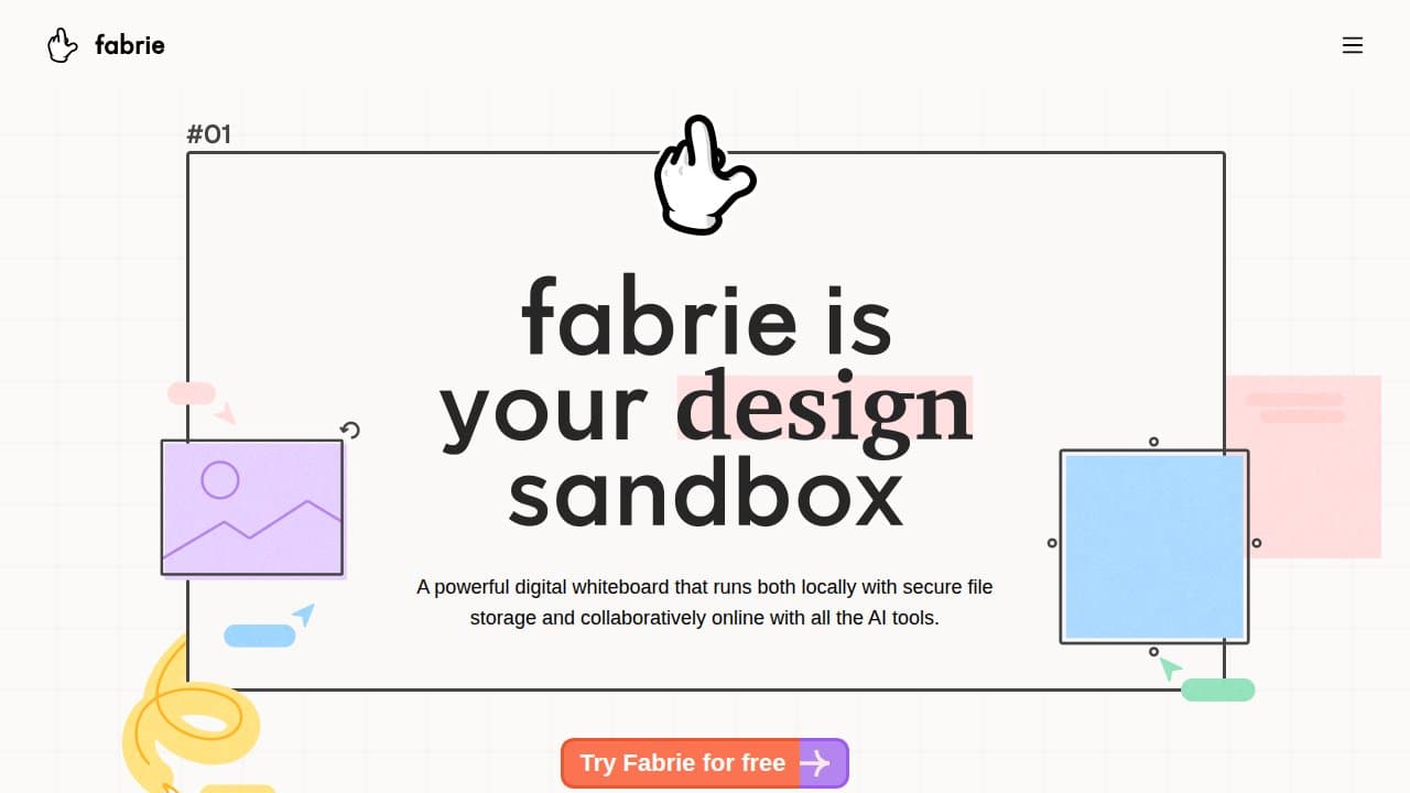 Fabrie - Product screenshot