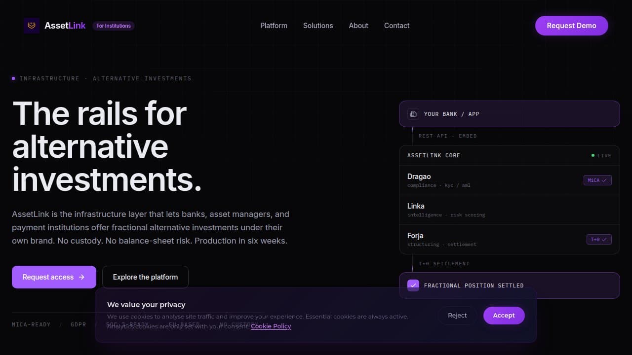 AssetLink - Product screenshot