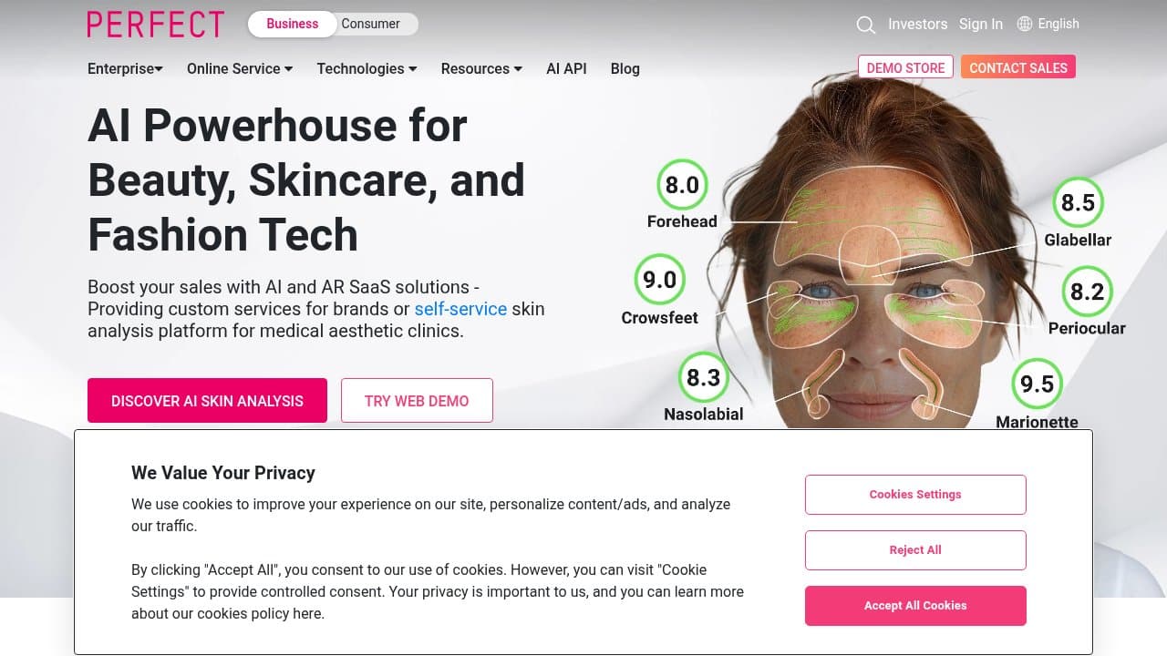 Perfect Corp. - Product screenshot