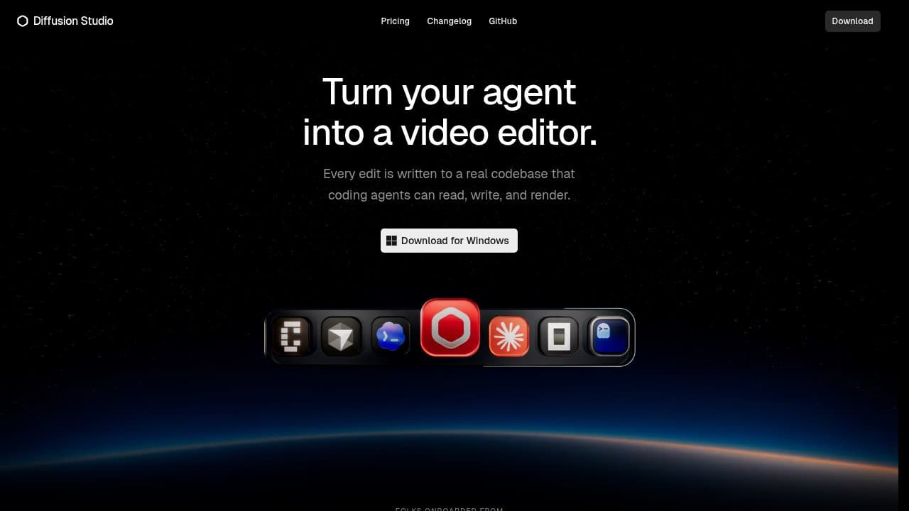 Diffusion Studio - Product screenshot