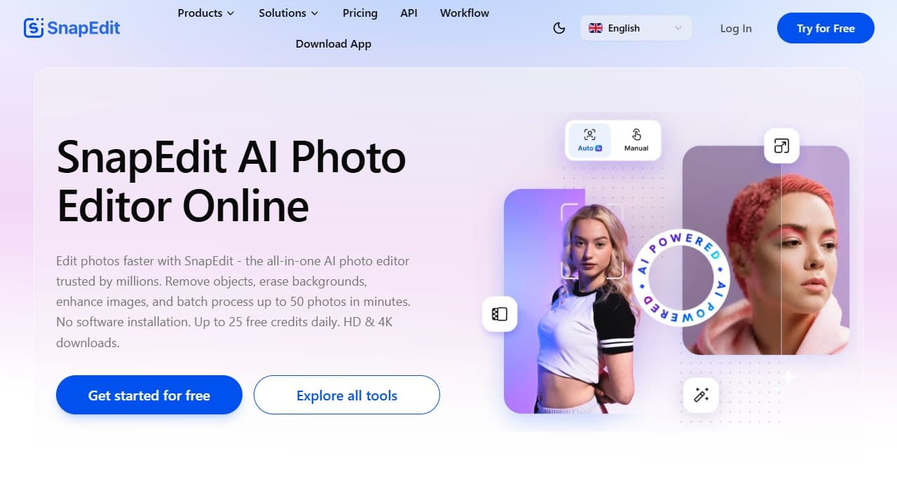 SnapEdit - Product screenshot