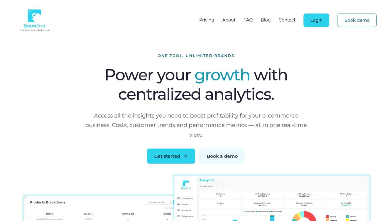 EcomStat - Product screenshot