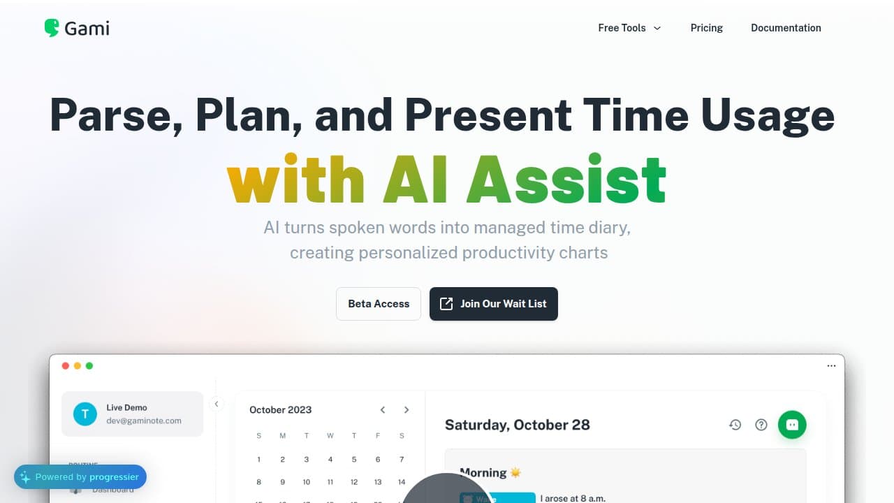 Gami - Product screenshot