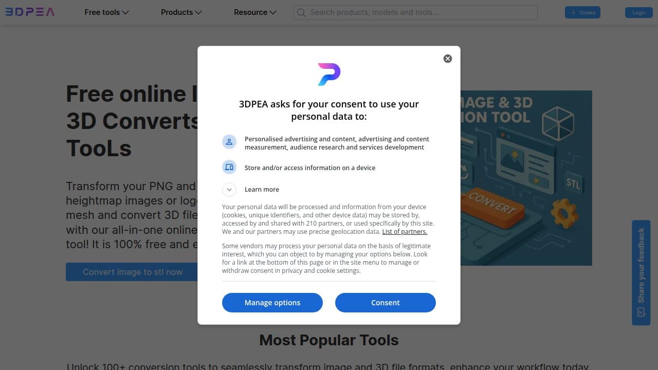 3DPEA - Product screenshot