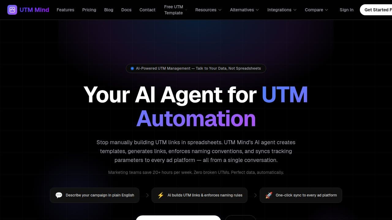 UTM Mind - Product screenshot