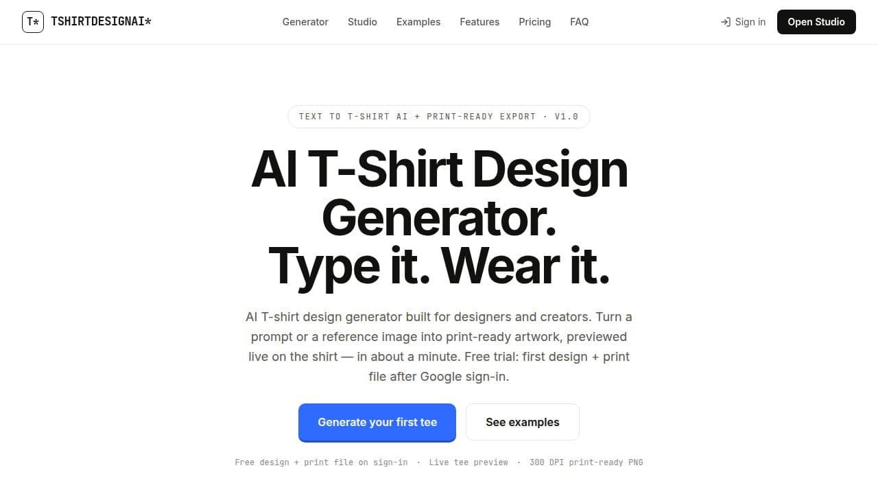 T-Shirt Design - Product screenshot