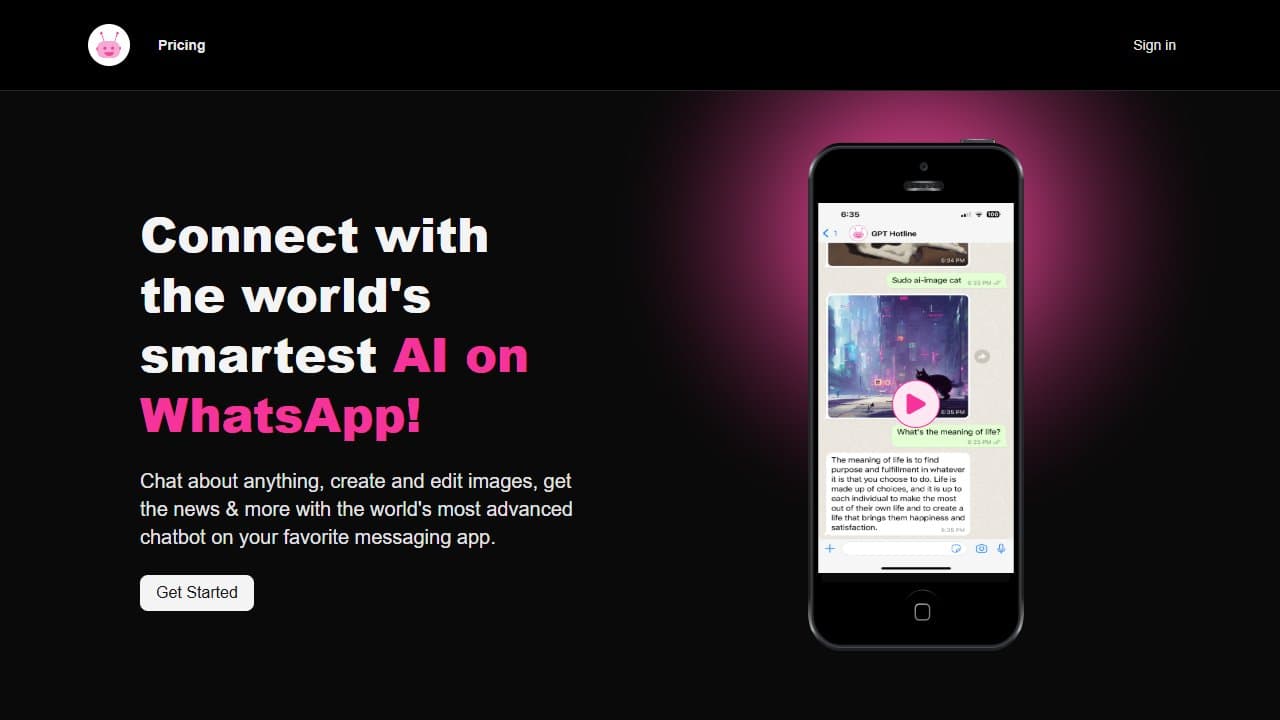 GPT Hotline - Product screenshot