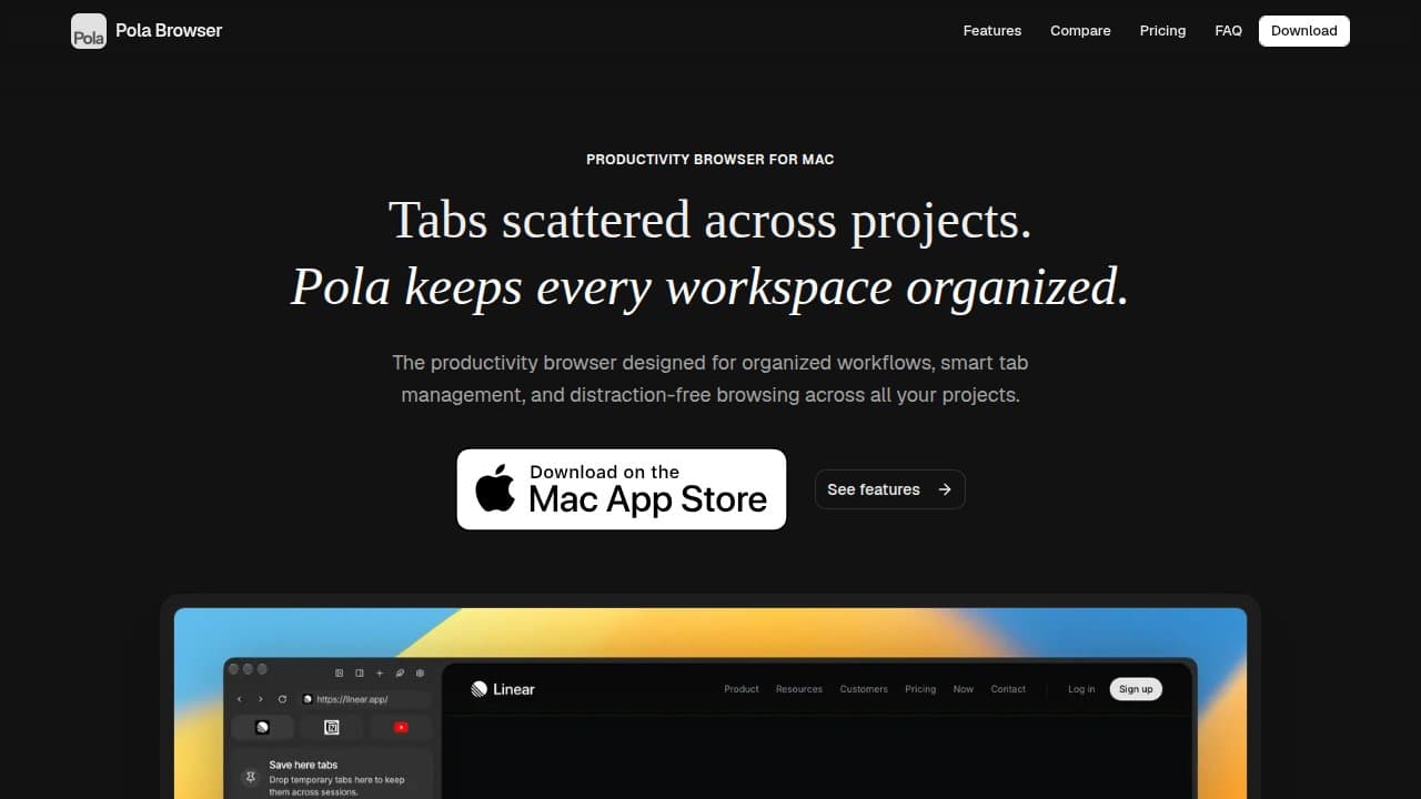 Pola Browser - Product screenshot
