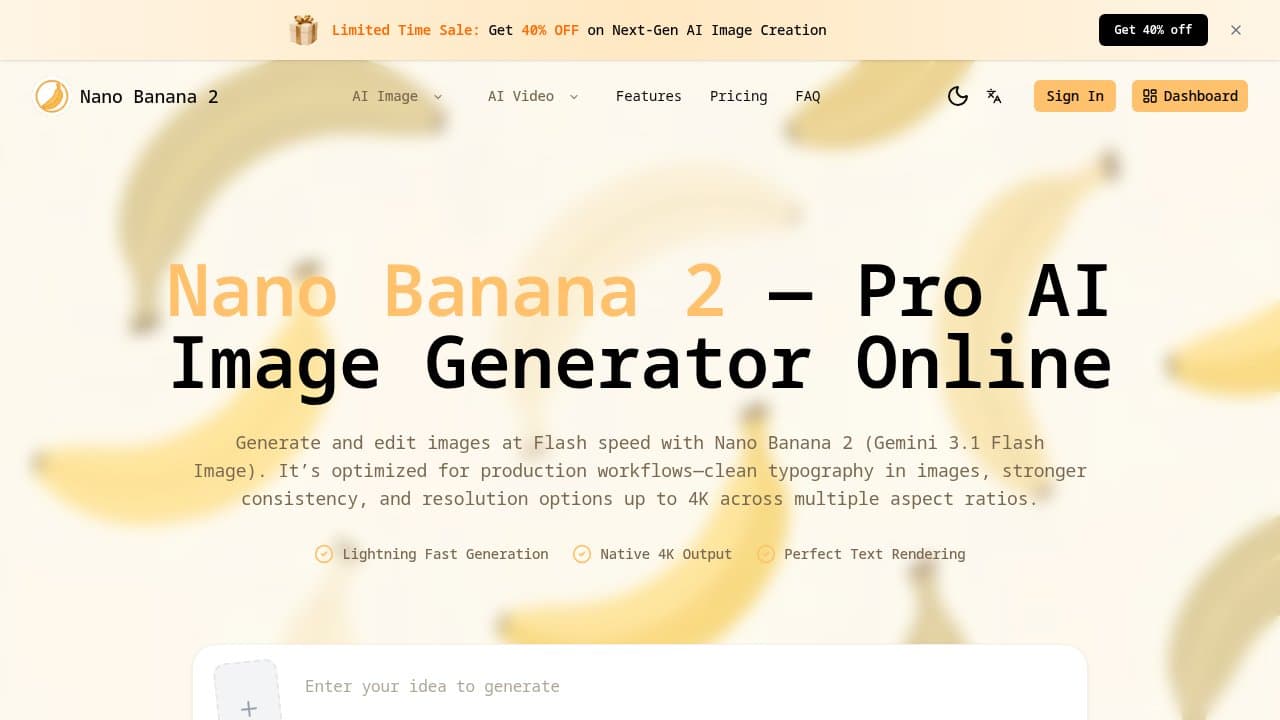Nano Banana 2 Pro - Product screenshot