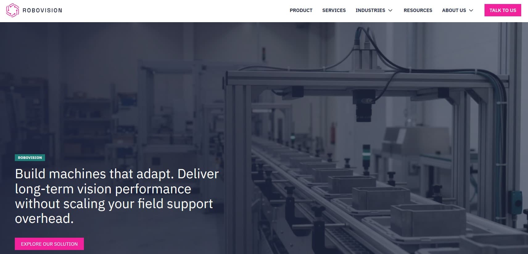 Robovision - Product screenshot